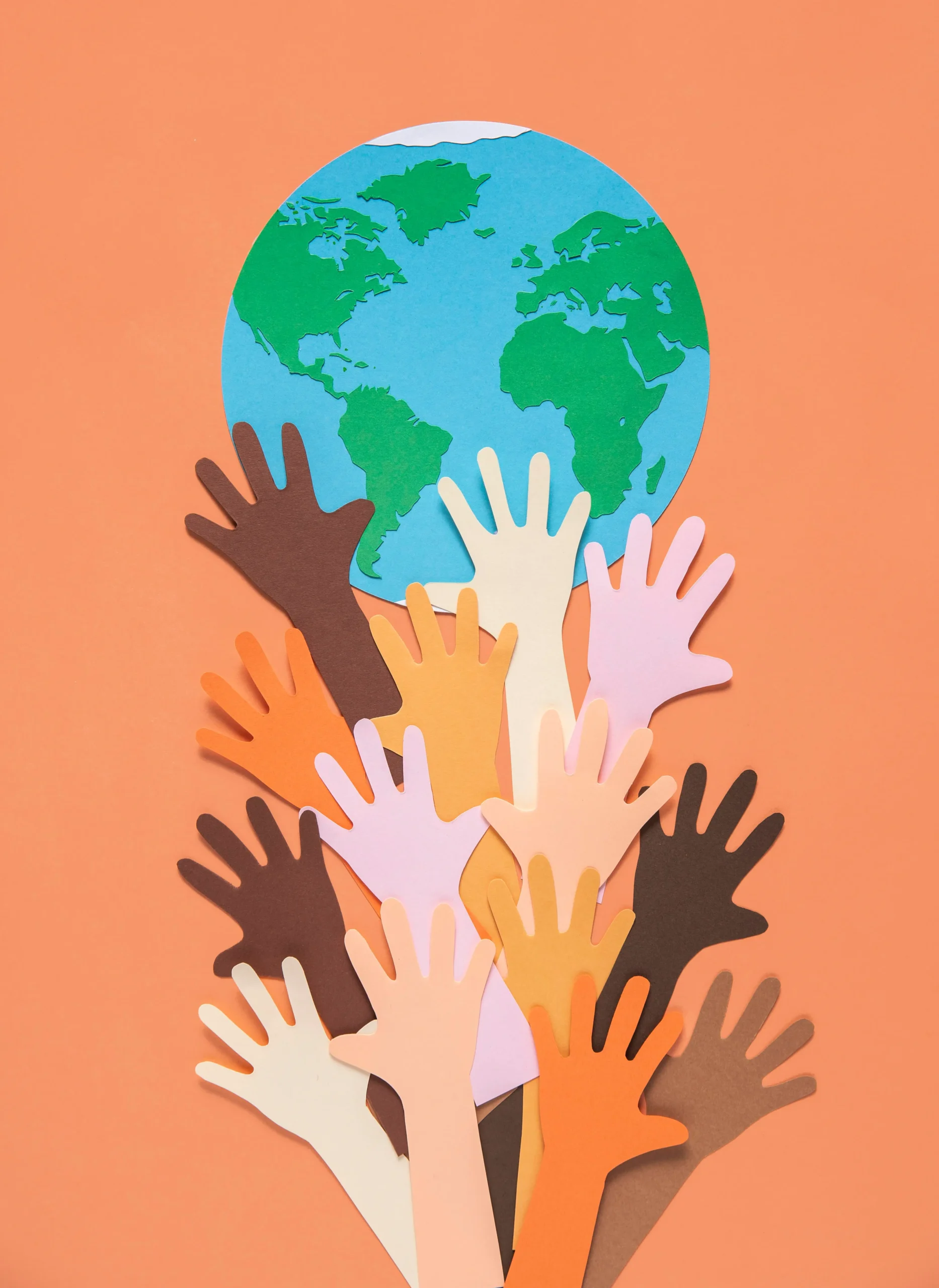 top-view-solidarity-concept
