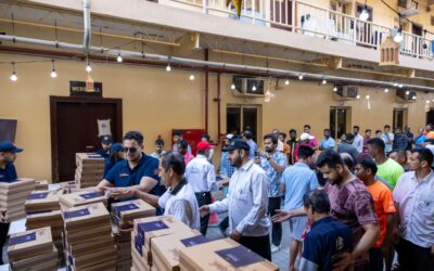 Ramadan Meal Drive Dubai – Anosh Foundation Distributes 17,500 Meals in Labor Camps