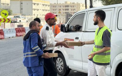 Anosh Ahmed Honors His Late Father with Food Distribution Drive in Al Quoz, Dubai